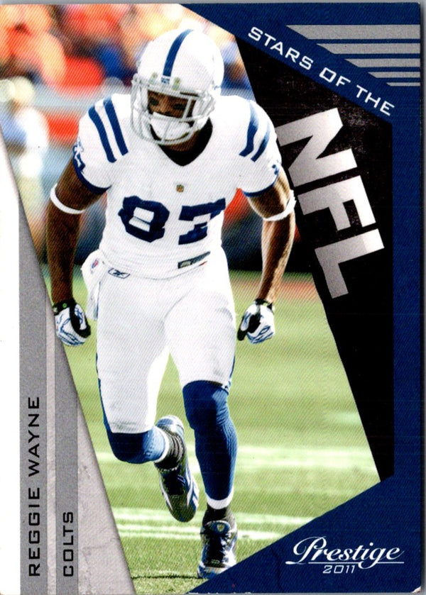 2011 Panini Prestige Stars of the NFL Reggie Wayne #43