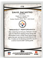 2012 Bowman Rookies David DeCastro #173