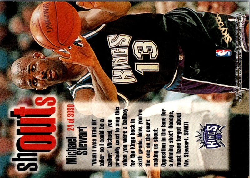 1998 Hoops Shout Outs Michael Stewart