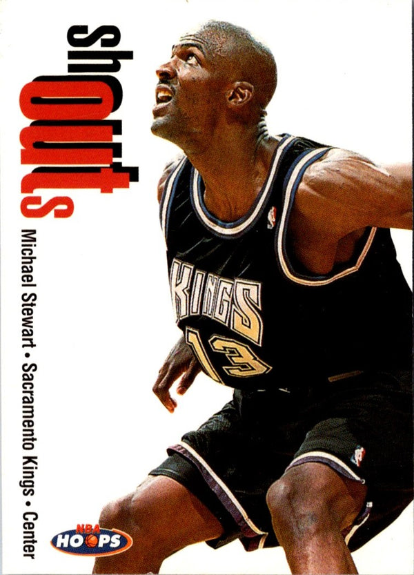 1998 Hoops Shout Outs Michael Stewart #24SO