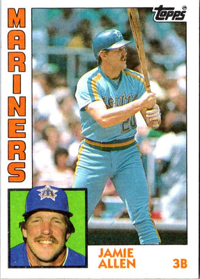 1984 Topps Jamie Allen #744