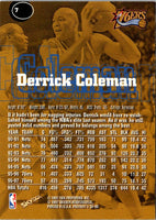 1997 SkyBox Premium Derrick Coleman #7