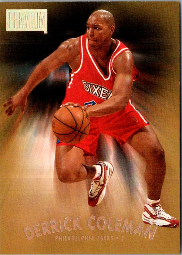 1997 SkyBox Premium Derrick Coleman #7