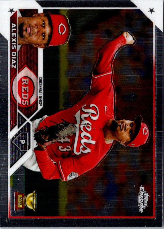 2023 Topps Chrome Alexis DÃ­az #179