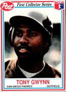 1990 Post Cereal Tony Gwynn