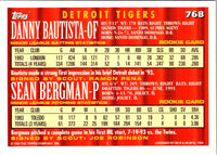 1994 Topps Danny Bautista/Sean Bergman #768