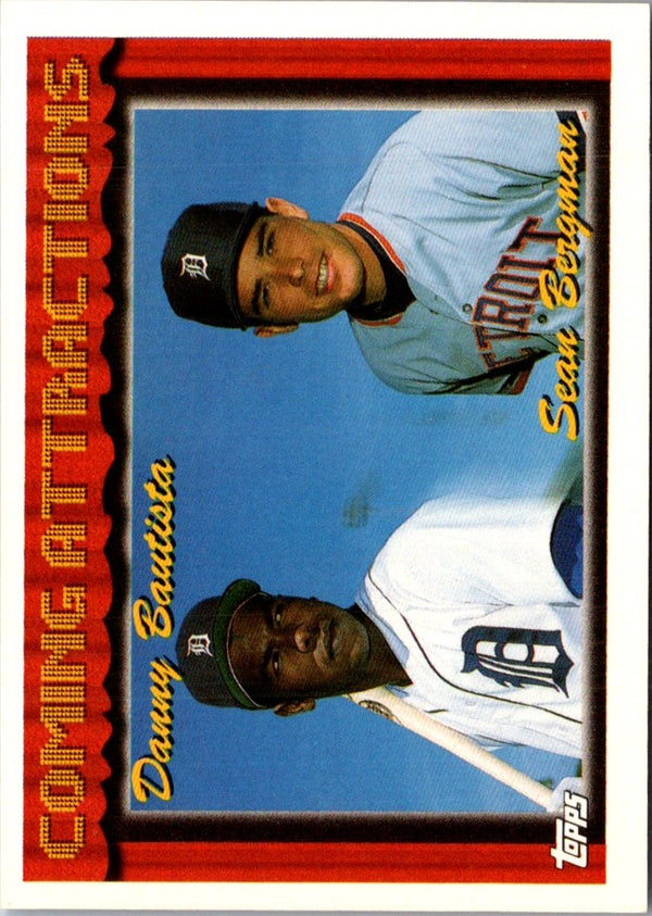 1994 Topps Danny Bautista/Sean Bergman #768