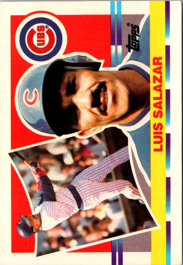 1990 Topps Big Luis Salazar #182