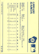 1989 Star Beloit Brewers I Librado Garcia