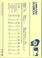 1989 Star Beloit Brewers I Librado Garcia #6