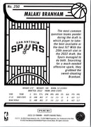 2022 Hoops Malaki Branham