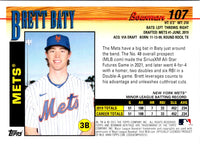 2021 Bowman Heritage Brett Baty #107