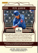 2021 Panini Chronicles Legacy Pete Alonso