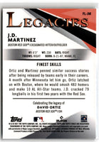 2021 Finest Legacies J.D. Martinez/David Ortiz #FL-JM