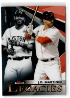 2021 Finest Legacies J.D. Martinez/David Ortiz #FL-JM