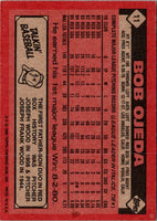 1986 Topps Bob Ojeda #11
