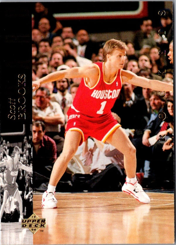 1993 Upper Deck Special Edition Electric Court Scott Brooks #66