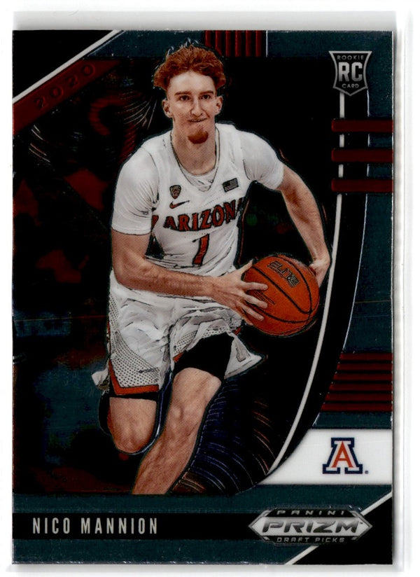 2020 Panini Prizm Draft Picks Collegiate Nico Mannion #58