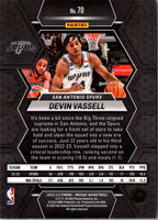 2022 Panini Mosaic Blue Devin Vassell #70
