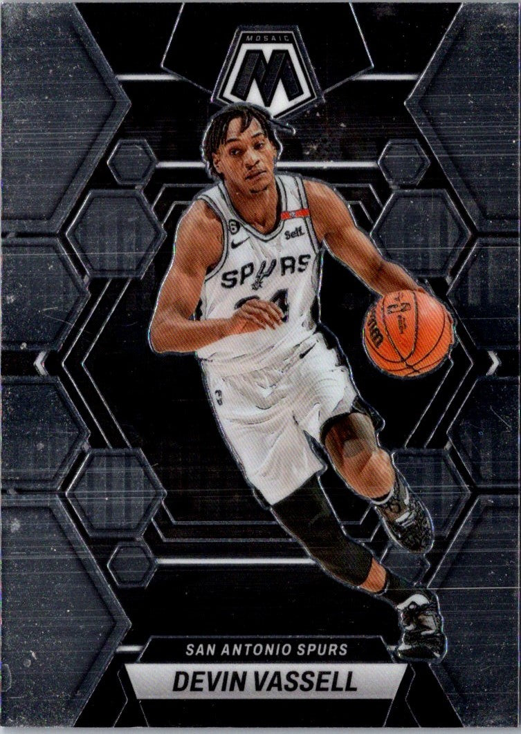 2022 Panini Mosaic Blue Devin Vassell