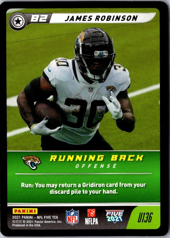2021 Panini James Robinson #62