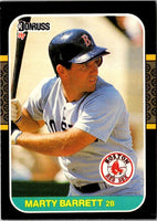 1987 Donruss Marty Barrett #523