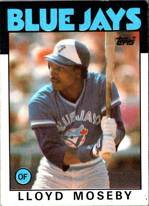 1986 Topps Lloyd Moseby #360