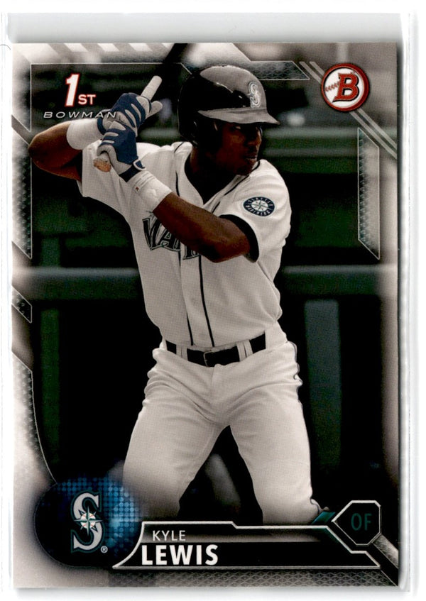 2016 Bowman Draft Picks & Prospects Kyle Lewis #BD-60