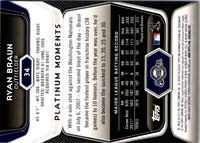 2012 Bowman Platinum Ryan Braun #34