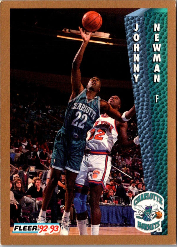 1992 Fleer Johnny Newman #26