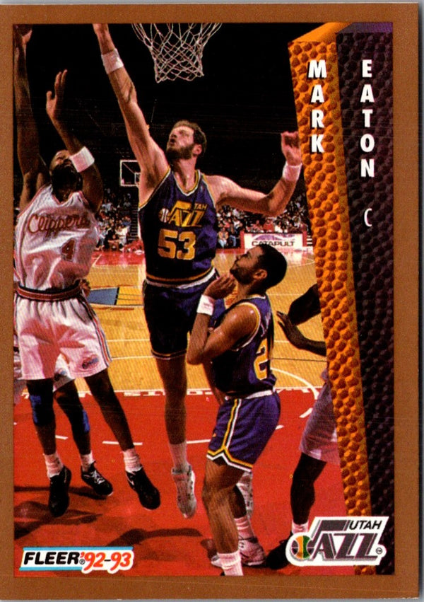 1992 Fleer Mark Eaton #221