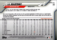 2020 Topps Opening Day J.D. Martinez #32