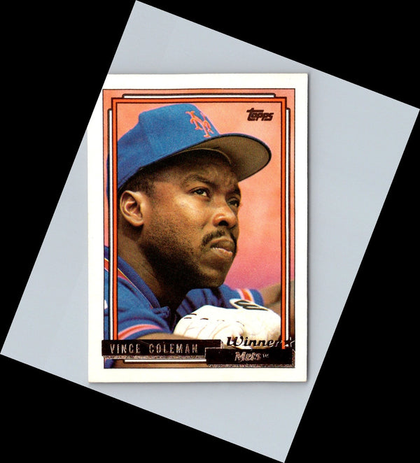 1992 Topps Vince Coleman #500