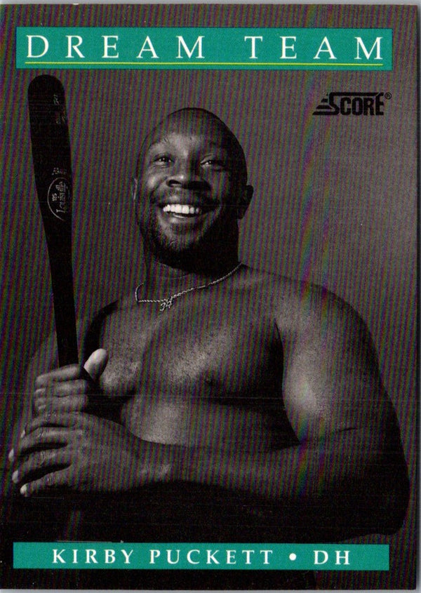 1991 Score Kirby Puckett #891