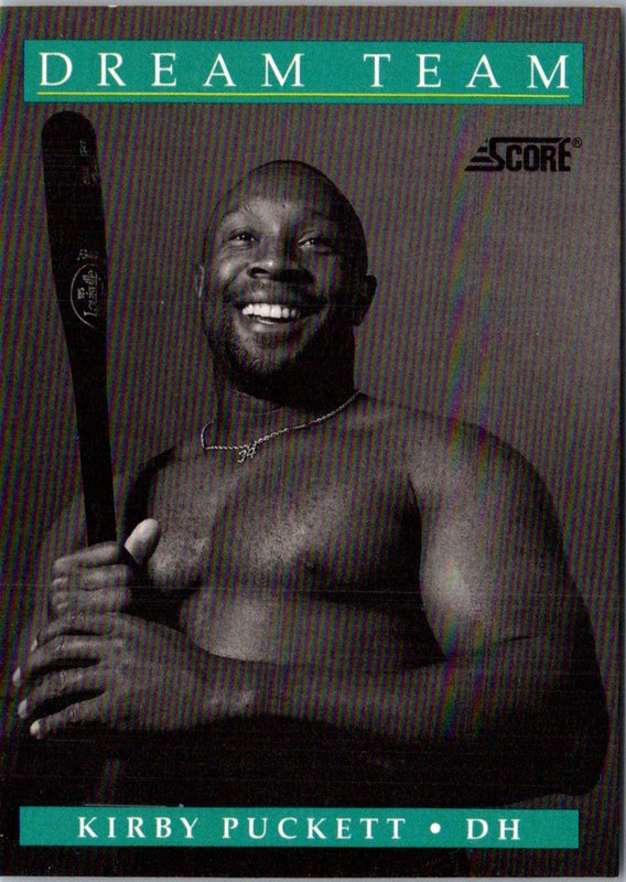 1991 Score Kirby Puckett #891