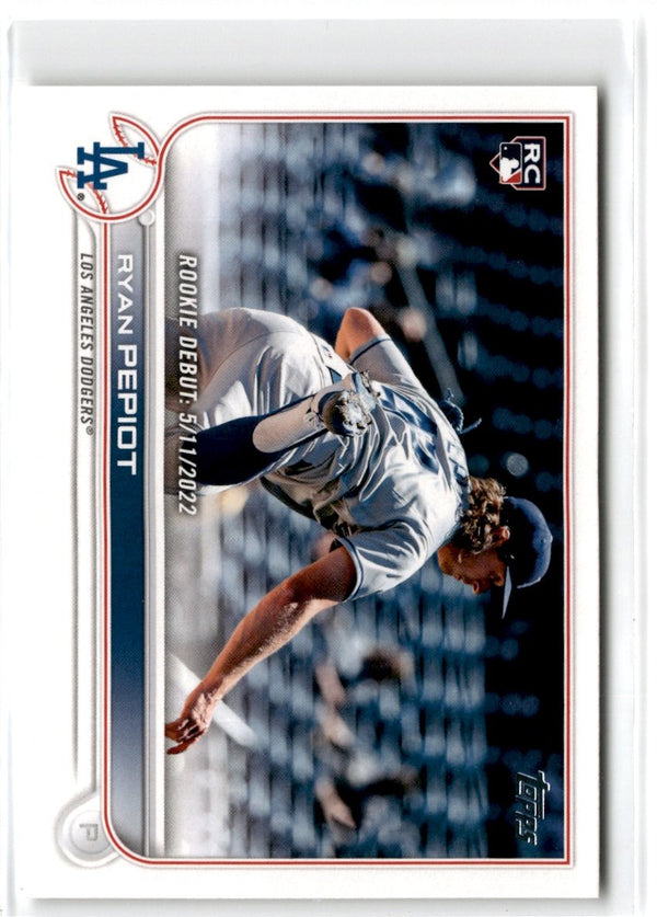 2022 Topps Update Ryan Pepiot #US258