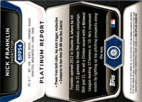 2012 Bowman Platinum Prospects Nick Franklin #BPP54