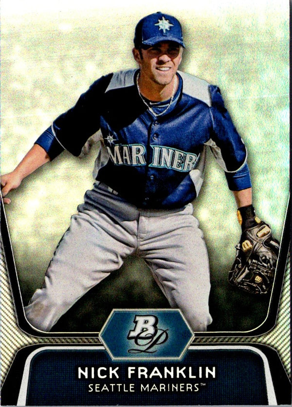 2012 Bowman Platinum Prospects Nick Franklin #BPP54