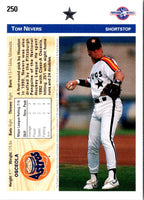 1992 Upper Deck Minors Tom Nevers #250