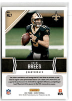 2021 Score Next Level Stats Drew Brees #NL7