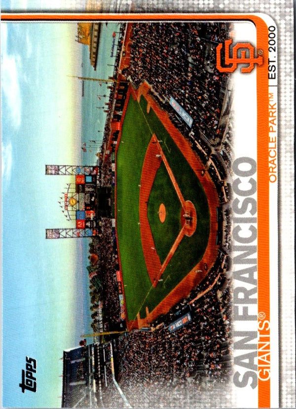 2019 Topps Oracle Park #616