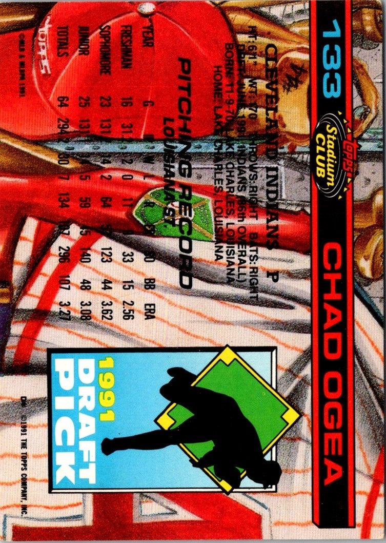 1992 Stadium Club Dome Chad Ogea