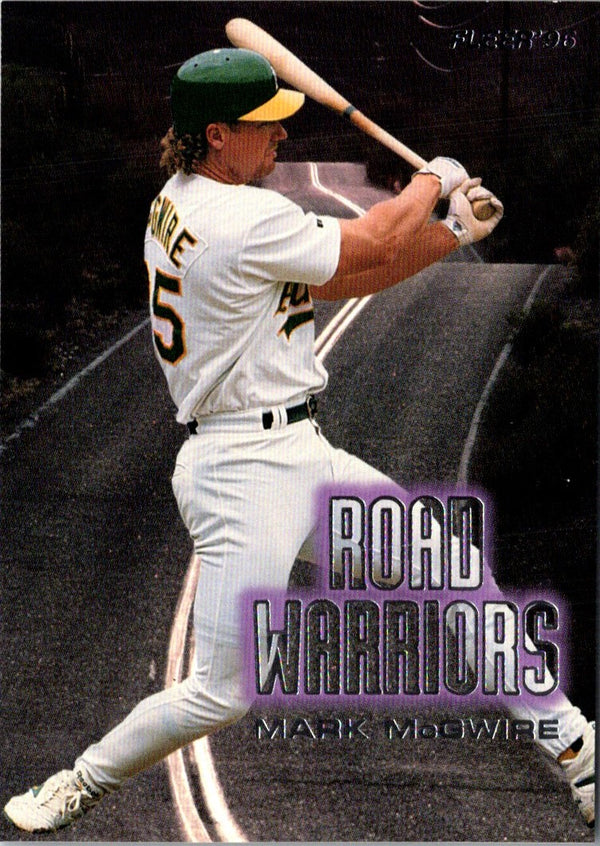 1996 Fleer Road Warriors Mark McGwire #4