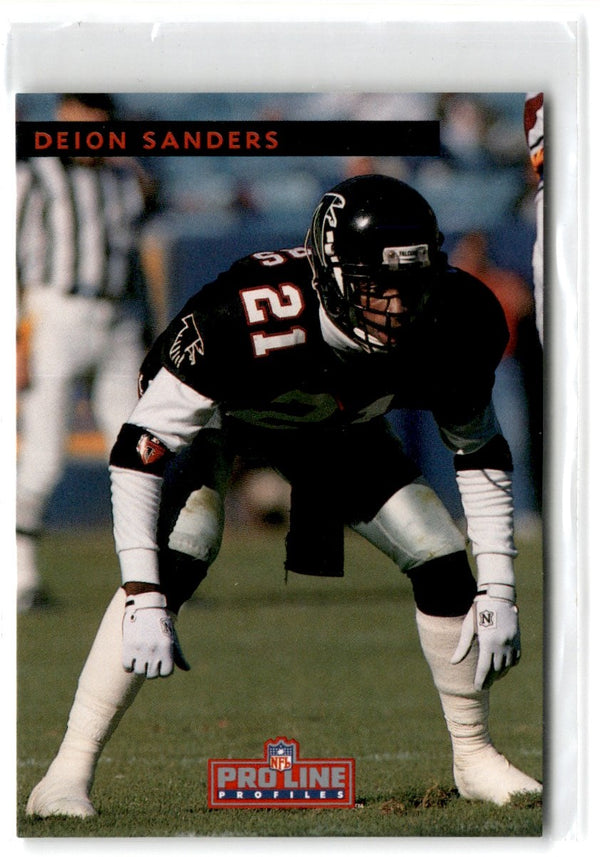 1992 Pro Line Profiles Deion Sanders #451