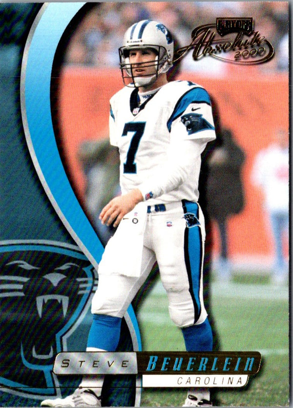 2000 Playoff Absolute Steve Beuerlein #25