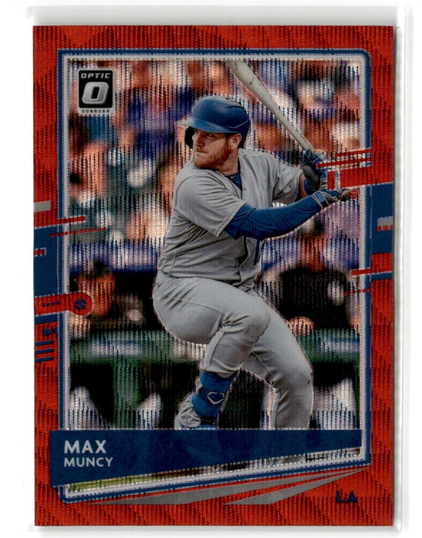 2020 Donruss Optic Red Wave Max Muncy #192