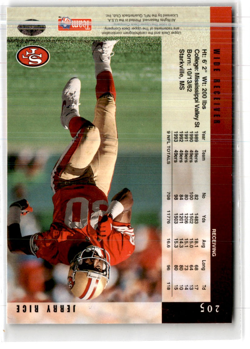 1994 Upper Deck Jerry Rice