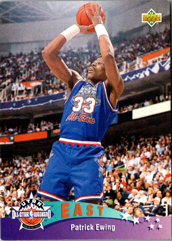 1992 Upper Deck European (Italian) Patrick Ewing #9