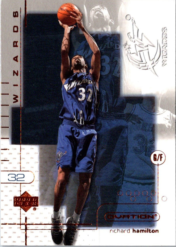 2001 Upper Deck Hardcourt Richard Hamilton #88