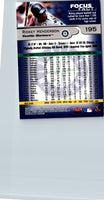 2001 Pacific Decade's Best Rickey Henderson #1
